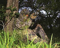 Turkey Hunter in Camouflage