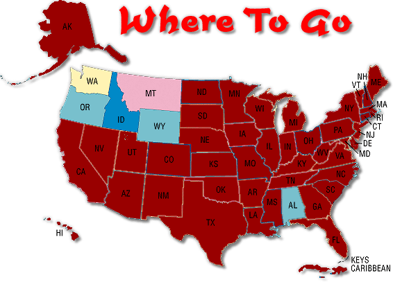 Map of USA